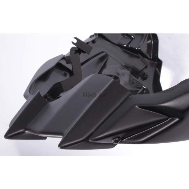 Puig プーチ エンジンスポイラー カラー：ブラック(つや消) MT-07 Tracer 700 YAMAHA ヤマハ アンダーカウル カウル関連 外装_7