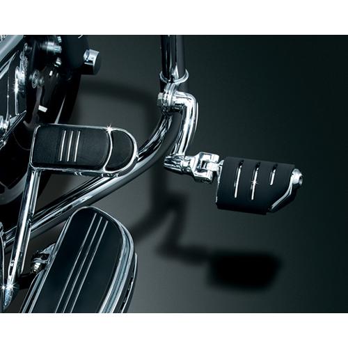 Neofactory Neofactory:ネオファクトリー ロングホーン オフセットハイウェイペグ トライデント パイプ径が1-1/4インチ(約32mm)のエンジンガード装着車|ウェビック1号店|01