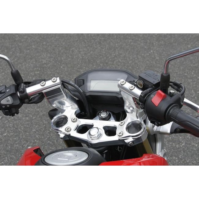OVER オーヴァー スポーツライディング ハンドルキット BLK グロム HONDA ホンダ ハンドルの画像