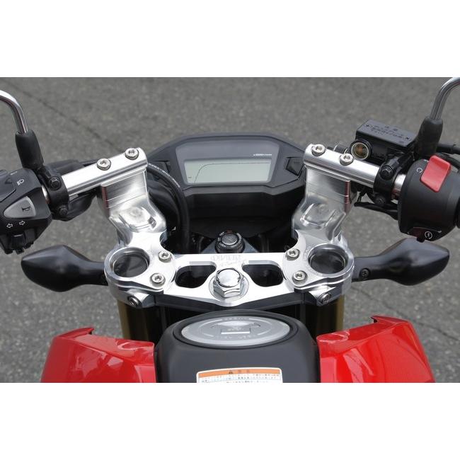 OVER オーヴァー スポーツライディング ハンドルキット BLK グロム HONDA ホンダ ハンドルの画像