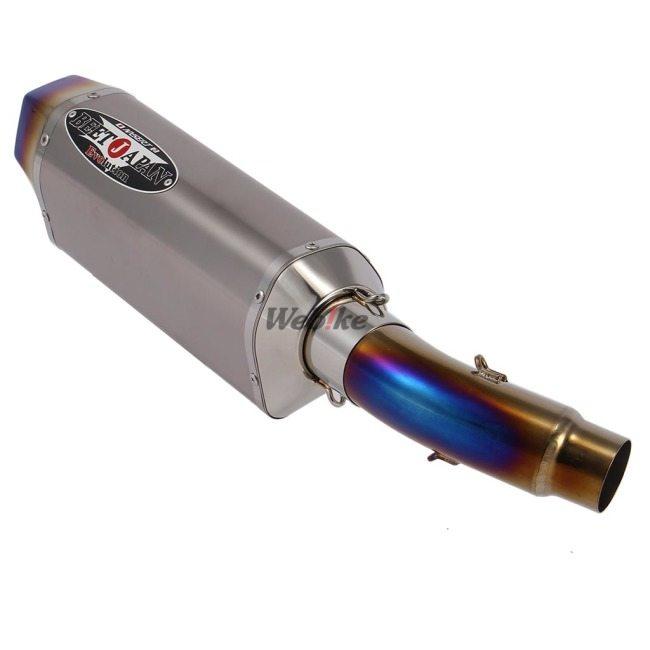 BEET ビート NASSERT(ナサート) Evolution TypeII スリップオンマフラー サイレンサータイプ：クリアチタン ZX-6R ABS KAWASAKI カワサキ マフラー | BEET | 11