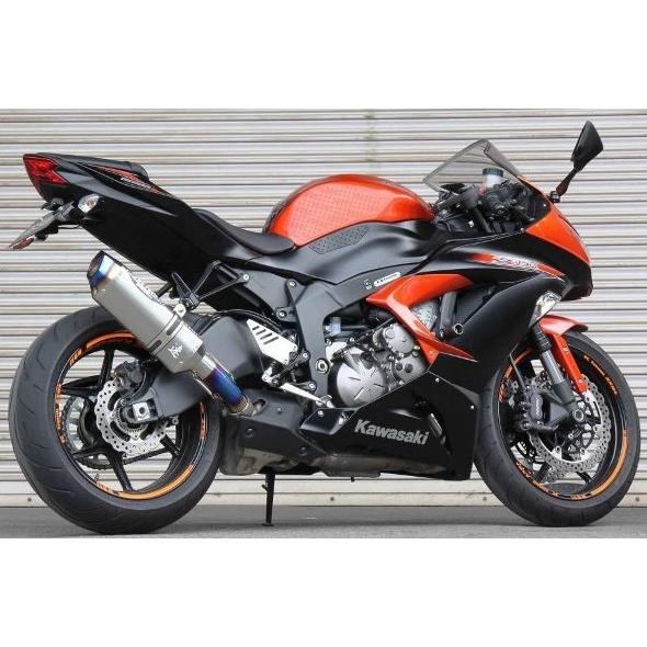 BEET ビート NASSERT(ナサート) Evolution TypeII スリップオンマフラー サイレンサータイプ：クリアチタン ZX-6R ABS KAWASAKI カワサキ マフラー | BEET | 19