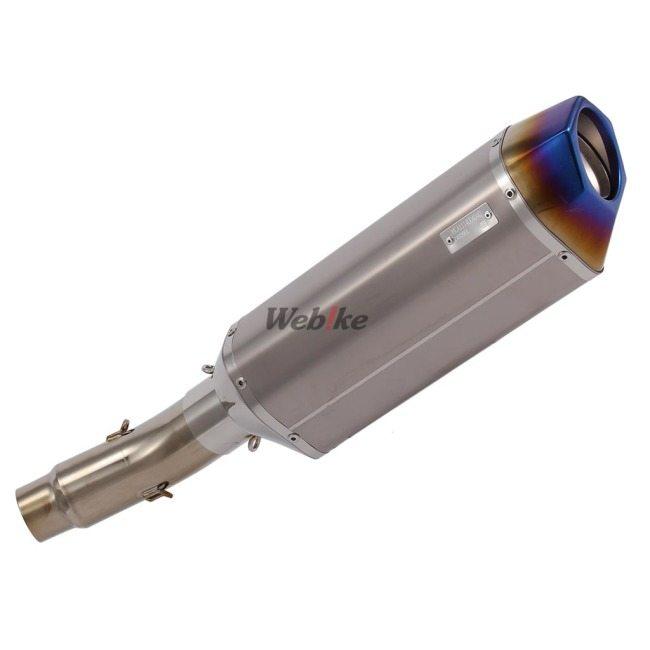 BEET ビート NASSERT(ナサート) Evolution TypeII スリップオンマフラー サイレンサータイプ：クリアチタン ZX-6R ABS KAWASAKI カワサキ マフラー | BEET | 04