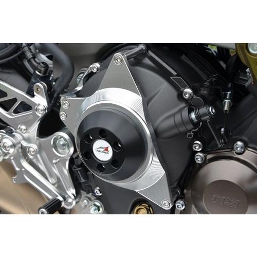 AGRAS アグラス レーシングスライダー ジュラコンカラー：ホワイト MT-09 YAMAHA ヤマハ エンジンスライダー・フレームスライダー フレーム_1