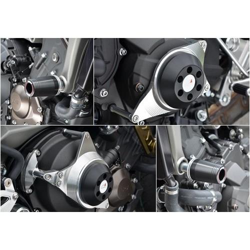 AGRAS AGRAS:アグラス レーシングスライダーセット ジュラコンカラー：ホワイト (ロゴ無) MT-09