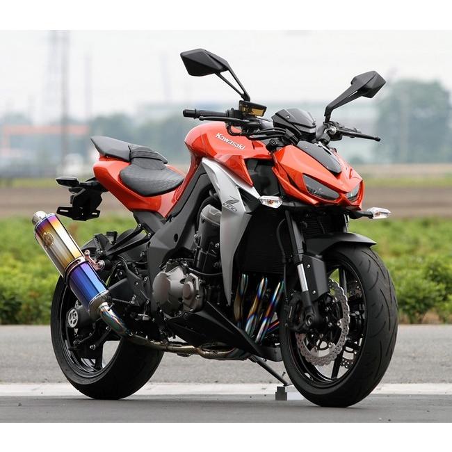 r’s gear アールズギア ワイバン シングルタイプマフラー カラー：ドラッグブルー Z1000 (水冷) ニンジャ1000 (Z1000SX) KAWASAKI カワサキ マフラー | ブランド登録なし | 02
