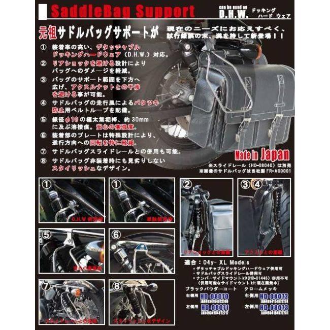 KIJIMA（キジマ） サドルバッグサポート DHW タイプ：左側用 ※140
