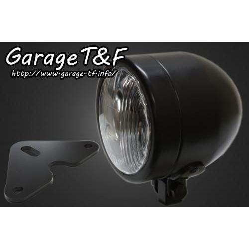 Garage T\u0026F ガレージ 4インチドームライト＆ライトステーキット タイプF グラストラッカー SUZUKI スズキ ヘッドライト 灯火類 電装系