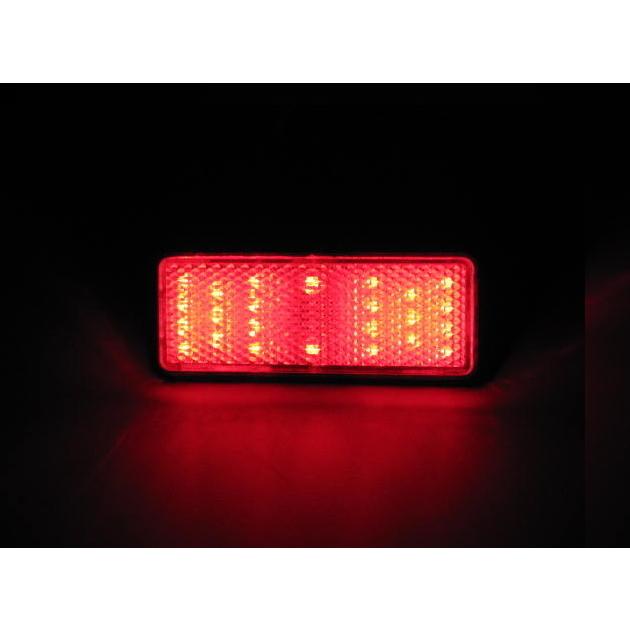 Rin Parts リンパーツ 角型LEDリフレクター レンズカラー：クリア リフレクター 外装 | Rin Parts | 02