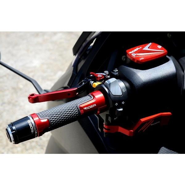 RIDEA リデア SPINNER ハンドルバーエンド ミドルタイプ カラー：ゴールド YAMAHA ヤマハ バーエンド ハンドル_2