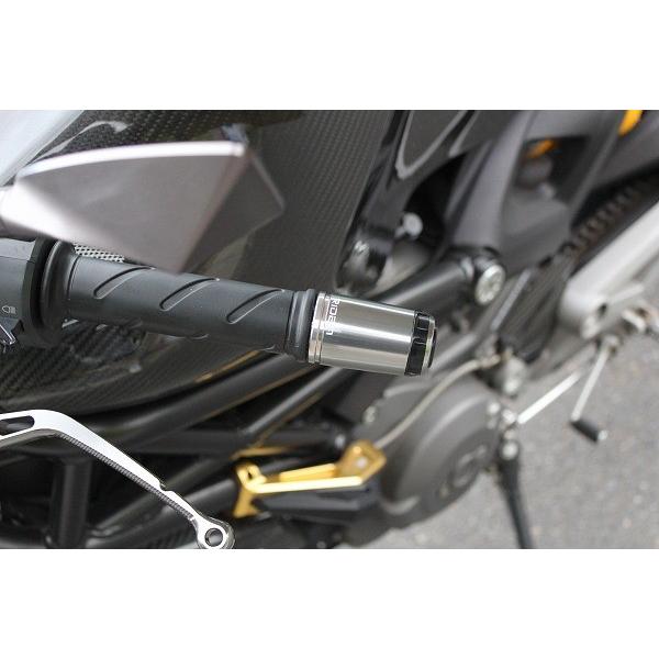 RIDEA リデア SPINNER バーエンド ロングタイプ カラー：ゴールド ハンドル
