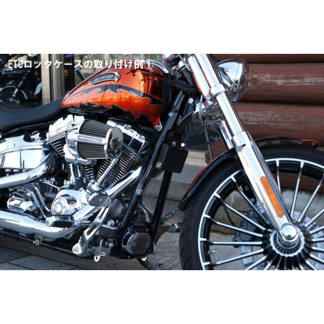 TERADA MOTORS テラダモータース 鍵付きETCロックケース(センター長ボルト) HARLEY-DAVIDSON ハーレーダビッドソン ETC 電子機器類 | ブランド登録なし | 04
