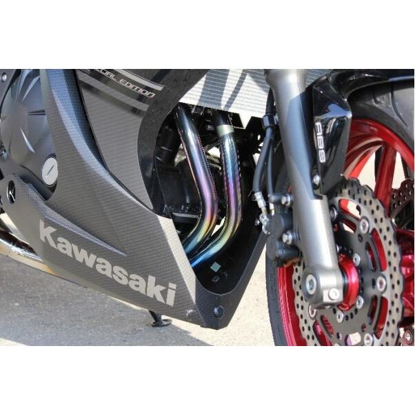 BEET NASSERT-Evo II TI/BL Ninja400用 BEET（ビート） NASSERT(ナサート) Evolution TypeII フルエキゾースト