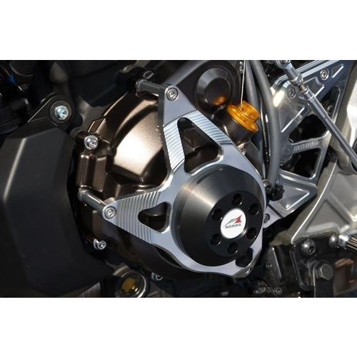 AGRAS アグラス レーシングスライダーセット ジュラコンカラー：ホワイト MT-07 YAMAHA ヤマハ エンジンスライダー・フレームスライダー フレーム