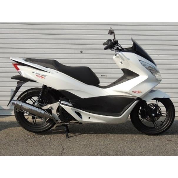 BURIAL ベリアル NEXUS(ネクサス) マフラー サイレンサー：カールエンド PCX125 3型 2型 HONDA ホンダ フルエキゾーストマフラー