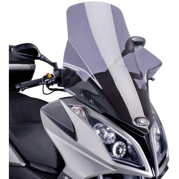 Puig プーチ V-TECH Line ツーリングスクリーン カラー：スモーク Downtown 125i DOWNTOWN 300i 300I SUPERDINK 350i X-TOWN 125I 300 CT125 KYMCO キムコ 外装 | Puig