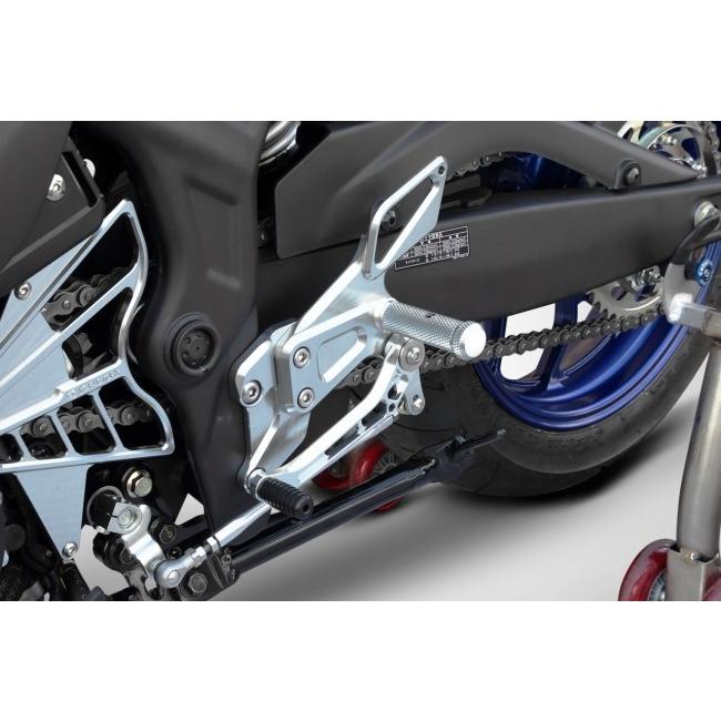 K-FACTORY ケイファクトリー ライディングステップ ステイゴールド YZF-R25 YAMAHA ヤマハ バックステップ ステップ 足回り