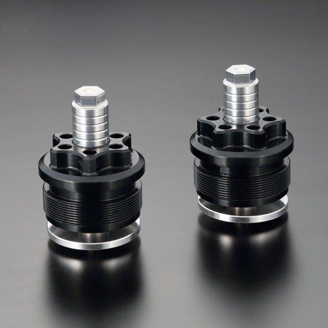 K-FACTORY ケイファクトリー フロントフォークトップキャップ カラー：ブルー YZF-R25 MT-07 YAMAHA ヤマハ フロントイニシャルアジャスター サスペンション | K-FACTORY | 01