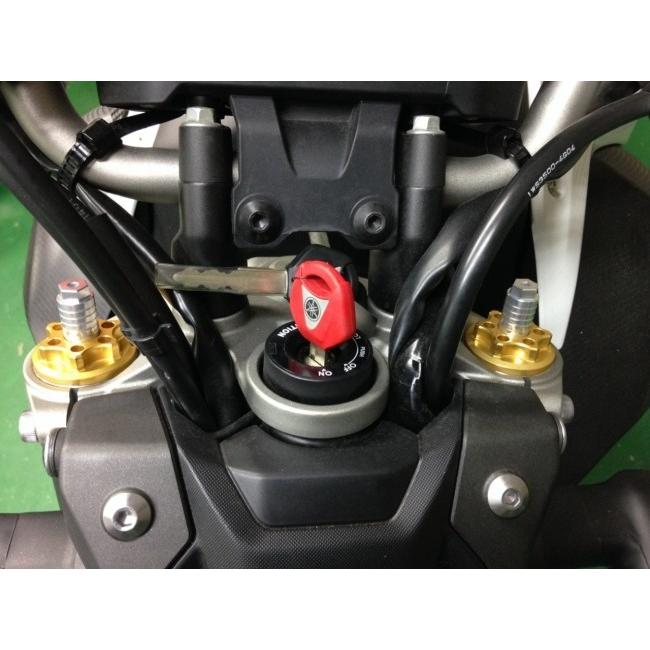 K-FACTORY ケイファクトリー フロントフォークトップキャップ カラー：ブルー YZF-R25 MT-07 YAMAHA ヤマハ フロントイニシャルアジャスター サスペンション | K-FACTORY | 03