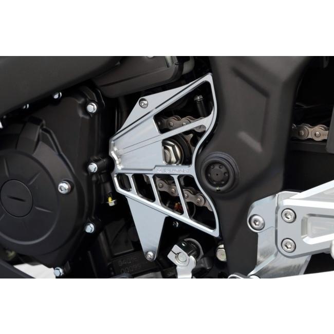 K-FACTORY ケイファクトリー フロントスプロケットカバー スーパーブラック YZF-R25 YAMAHA ヤマハ スプロケットカバー 外装_1