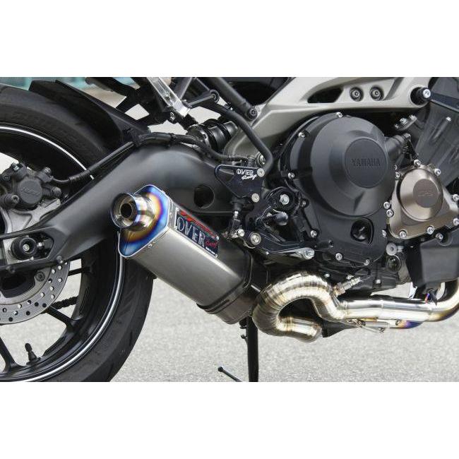 OVER オーヴァー TT-Formula フルチタン 3-2-1 MT-09 XSR900 YAMAHA ヤマハ フルエキゾーストマフラー マフラー_5