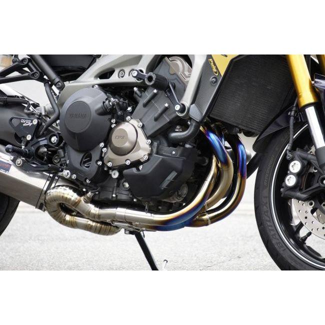 OVER オーヴァー TT-Formula フルチタン 3-2-1 MT-09 XSR900 YAMAHA ヤマハ フルエキゾーストマフラー マフラー_6