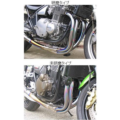 techserfu テックサーフ [ALL TITANIUM Exhaust TYPE-2] オールチタニウムエキゾーストマフラー タイプ-2 Z1 Z2 KAWASAKI カワサキ フルエキゾーストマフラーの画像