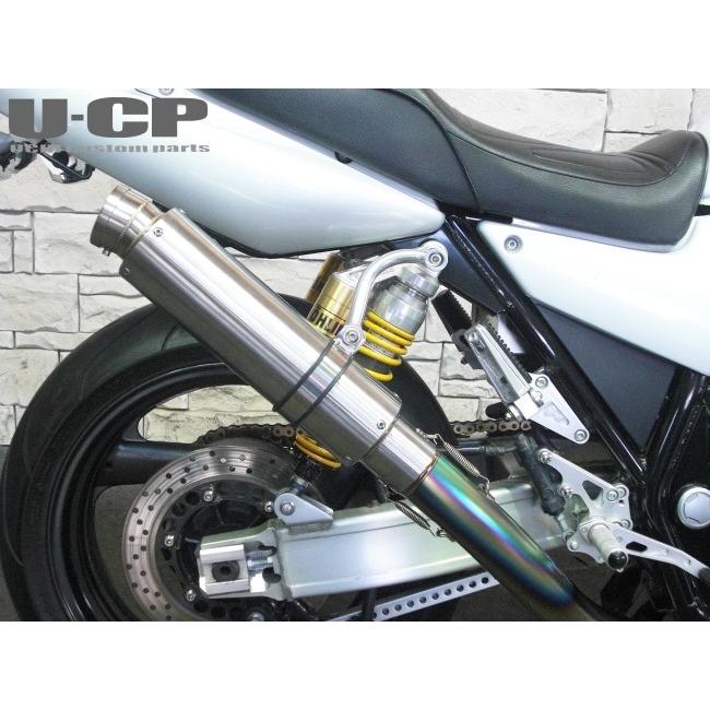 バイク U-CP ガレージ ステンレス スリップオンマフラー