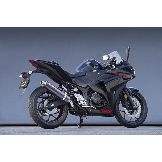YAMAMOTO RACING ヤマモトレーシング SUS スリップオンマフラー カーボン YZF-R25 YAMAHA ヤマハ マフラー_1