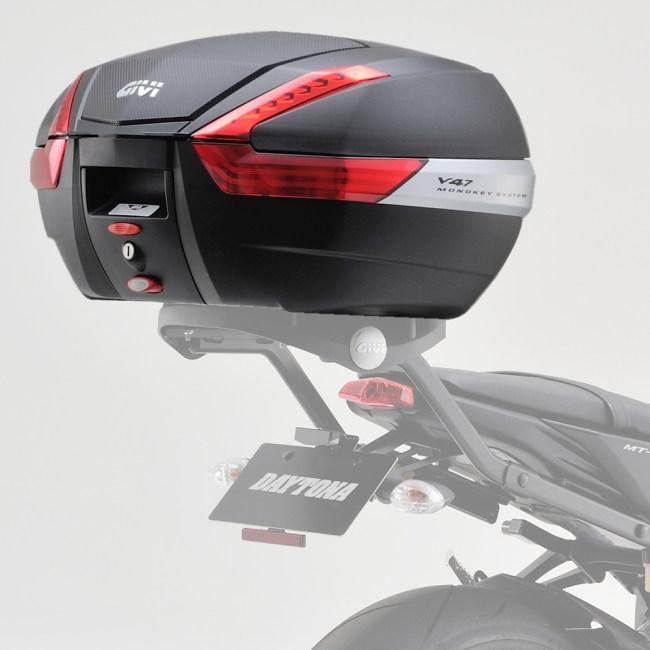GIVI ジビ モノキーケース V47シリーズ カラー：未塗装ブラック 