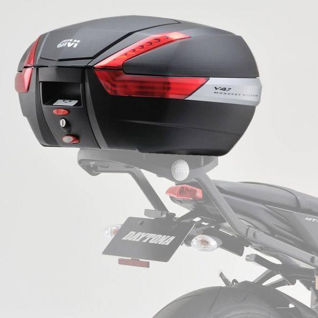 GIVI（ジビ） モノキーケース V47シリーズ カラー：未塗装ブラック