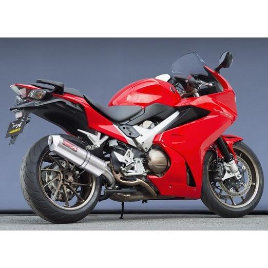 YAMAMOTO RACING ヤマモトレーシング スリップオンマフラー オーバル VFR800F HONDA ホンダ マフラーの画像