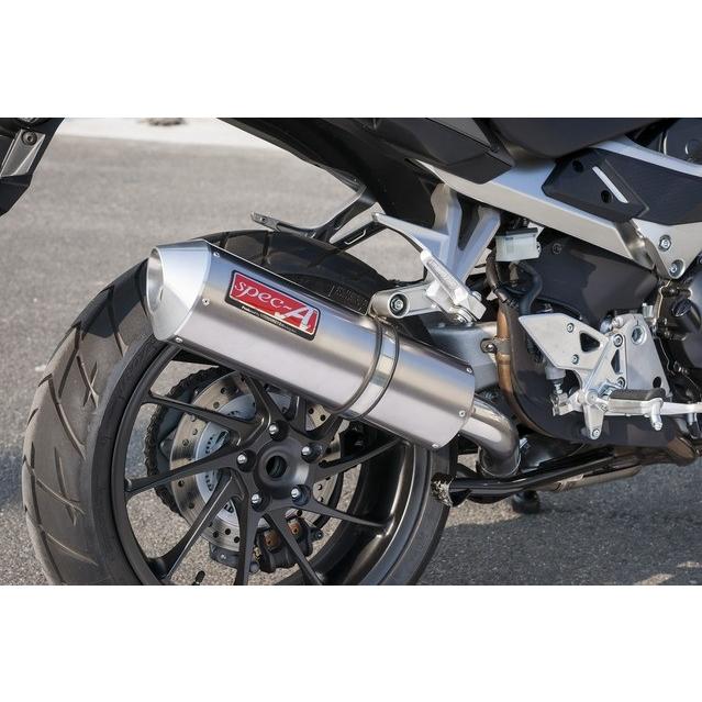 YAMAMOTO RACING ヤマモトレーシング スリップオンマフラー オーバル VFR800X HONDA ホンダ マフラーの画像