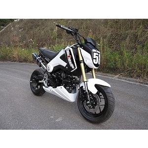 SOLID UP ソリッドアップ フロントフェンダー GROM [グロム] (MSX125) HONDA ホンダ フェンダー関連 外装の画像