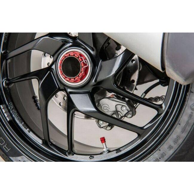 CNC Racing シーエヌシーレーシング リアアクスルナットセット カラー：ブラック DUCATI ドゥカティ アクスルナット ホイール関連 足回り | CNC RACING | 01
