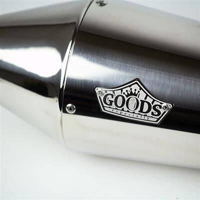 GOODS（グッズ） テーパードコーン スリップオンマフラー TAPERED CONE
