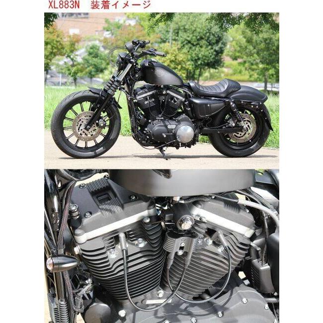 GLEAMING WORKS グリーミンワークス イグニション移設ブラケット カラー：ブラック SPORTSTER [スポーツスター] HARLEY-DAVIDSON ハーレーダビッドソン 電装系 | GLEAMING WORKS | 04