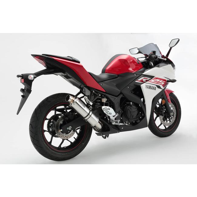 BEAMS ビームス R-EVO スリップオンマフラー サイレンサー：ステンレス YZF-R25 YZF-R3 YAMAHA ヤマハ YAMAHA ヤマハ｜webike｜03