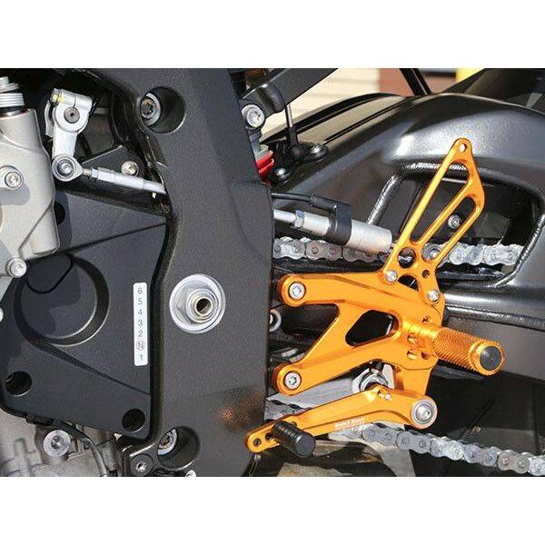BABYFACE ベビーフェイス バックステップ カラー：シルバー S1000R BMW ステップ 足回り | babyface | 03