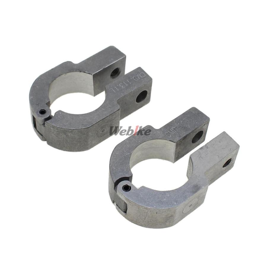 POLISPORT ポリスポーツ テーパーハンドル専用クランプキット エボリューションインテグラル用 その他ハンドガードオプション・補修部品 ハンドル周辺パーツ | Polisport