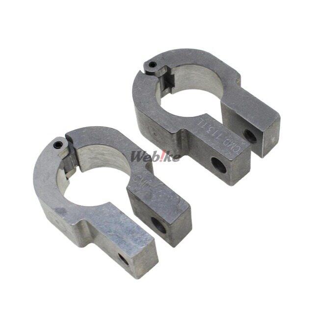 POLISPORT ポリスポーツ テーパーハンドル専用クランプキット エボリューションインテグラル用 その他ハンドガードオプション・補修部品 ハンドル周辺パーツ | Polisport | 01