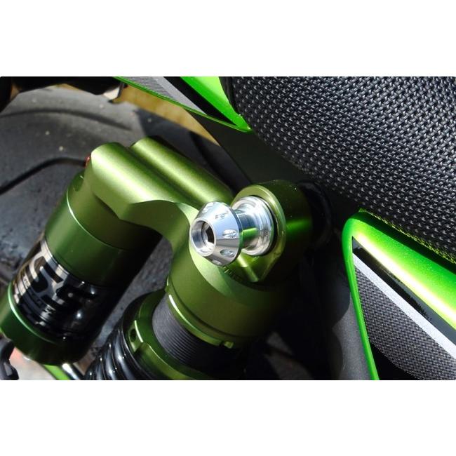 PMC ピーエムシー リアサスマウントフック カラー：ブラック ZRX1200ダエグ KAWASAKI カワサキ ツーリングネット | PMC