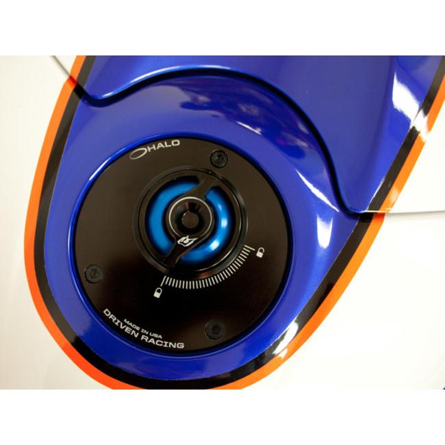 DRIVEN ドリブン D-Axis HALO フュエルキャップ カラー：レッド Z125 PRO ER-6F ER-6N ZX-6R Z-900 RS ZX-10R Z 1000 H2 H2R SE CONCOURS 1400 ZX-14 外装 | DRIVEN | 06