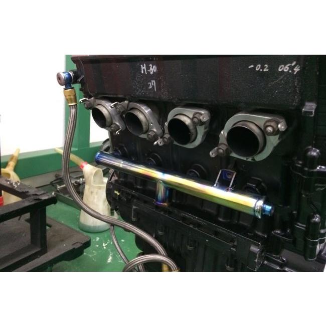 NOJIMA ノジマ チタンウォーターパイプセット カラー：焼き有り ZRX1200DAEG KAWASAKI カワサキ ラジエーター 冷却関連 エンジン | ノジマエンジニアリング | 01