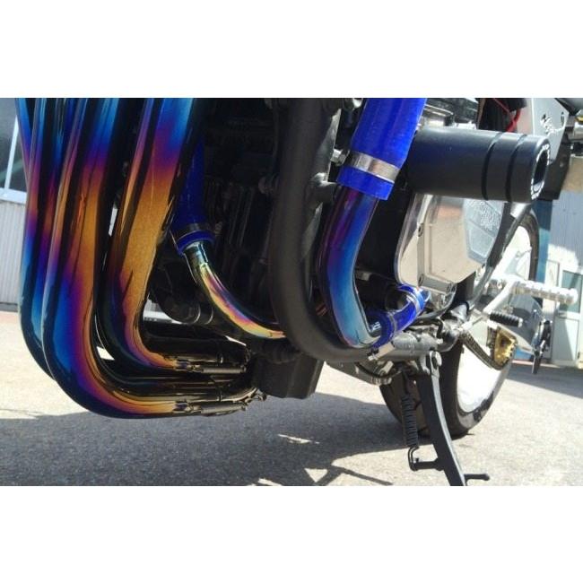 NOJIMA ノジマ チタンウォーターパイプセット カラー：焼き有り ZRX1200DAEG KAWASAKI カワサキ ラジエーター 冷却関連 エンジン | ノジマエンジニアリング | 02