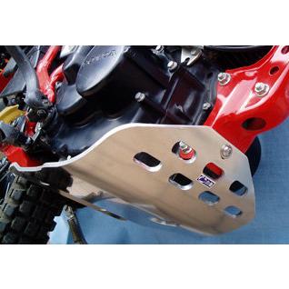 力造(Rikizoh) リキゾウ スキッドプレートS カラー：ナチュラルシルバー TL125(TLR125) TLR200 HONDA ホンダ アンダーガード・スキッドプレート フレーム | 力造 | 01