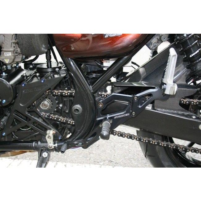 Kawasaki カワサキ ゼファー 750 火の玉 Z2テール オーリンズ  ストライカー バックステップ ETC付 エンジン絶好調 STRIKER（ストライカー） STEP KIT[ストライカーステップキット