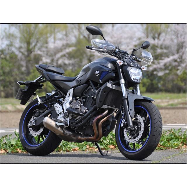 CHIC DESIGN シックデザイン ガイラガントレット スクリーンカラー：クリア MT-07 YAMAHA ヤマハ ハンドガード・ナックルガード ハンドル周辺パーツ ハンドル