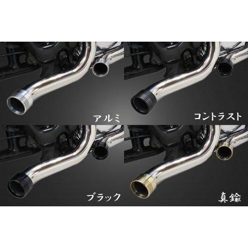 Garage T＆F T&F ガレージ ターンアウトマフラー 仕上げ：バフ
