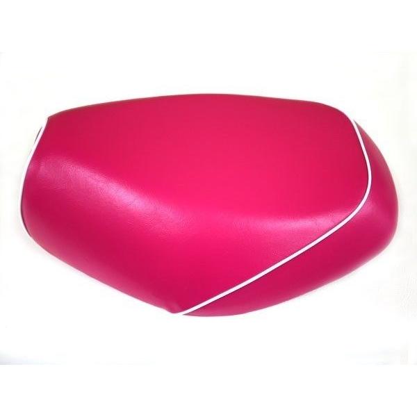 GRONDEMENT グロンドマン 国産シートカバー 被せタイプ カラー：ピンク/白パイピング アドレス V125 G SUZUKI スズキ シートカバー シート関連 外装 | Grondement